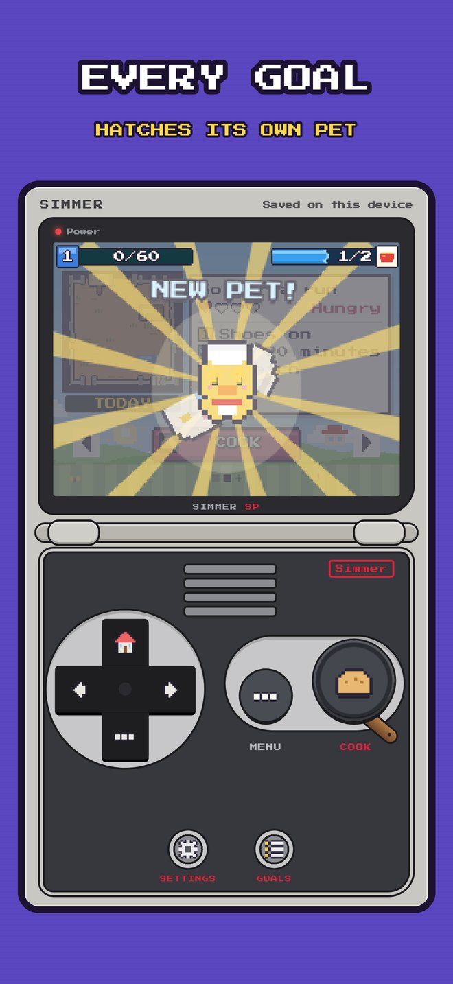 A new pet hatching from an egg.